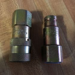 Hydraulic Hose Coupling -Male And Female set 3/8”