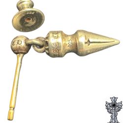 Chrome Hearts spike earring