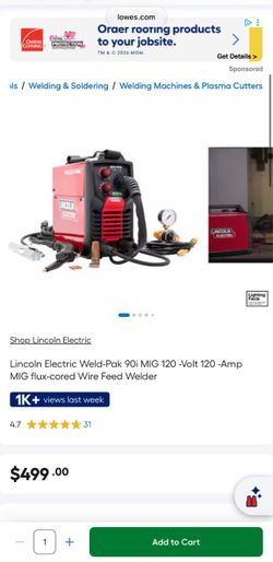 Lincoln Electric Weld-Pak 90i MIG Welder