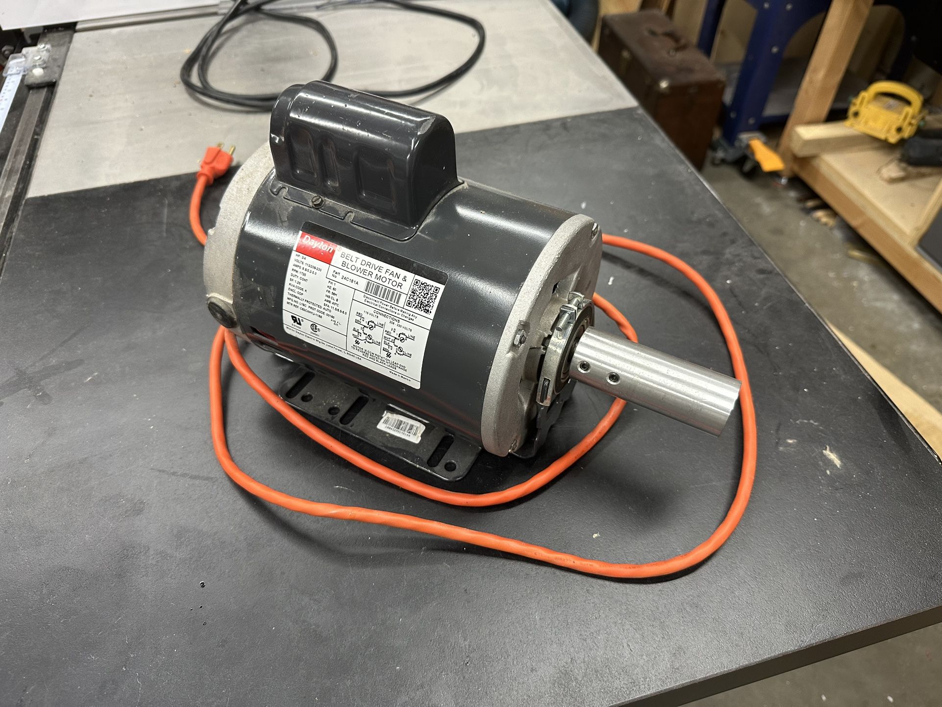 Dayton 3/4 HP Electric Motor
