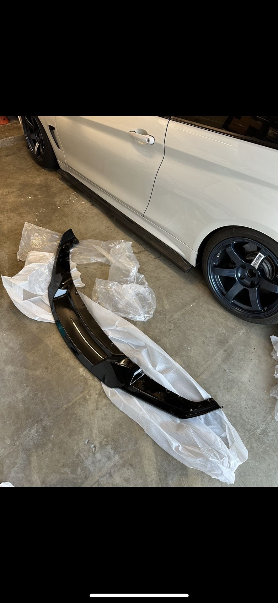 BMW F30 Front lip Mad Style 328i 335i 340i 330i 320i