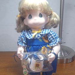 Nwt! Vtg 1995 Precious Moments "Sunny September" Garden of Friends Doll #1433