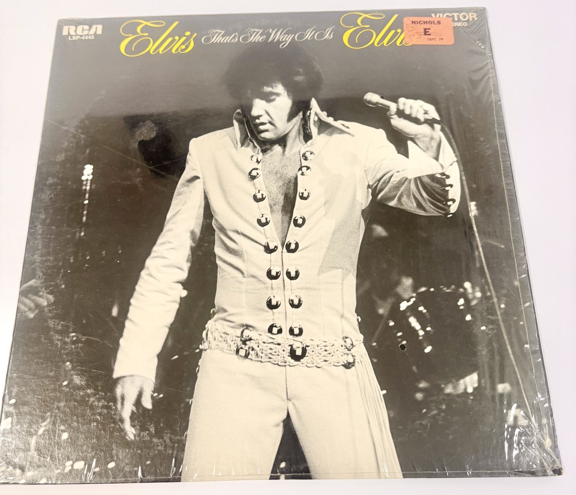 Elvis Presley That’s The Way It Is Vinyl LP LSP-4445 In Shrink EX