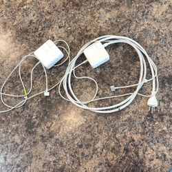 Mac Book Chargers. 