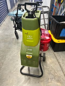 Sunjoe Wood Chipper 14-AMP