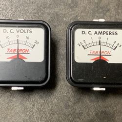 Tabtron Voltage And Amperage Meters