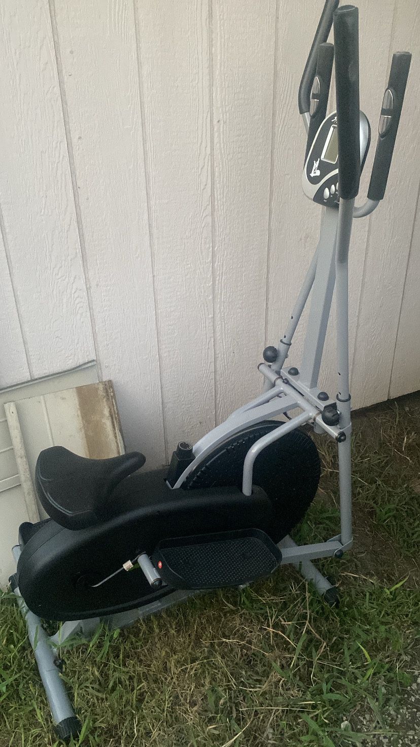 Elliptical exercise bike
