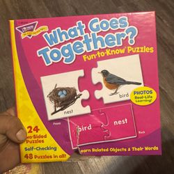 What Goes Together Puzzle Set 