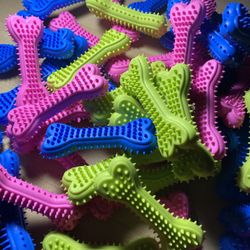 Dog Bone Shape Chew Toys for Dog Teeth (3 Pieces) For $10