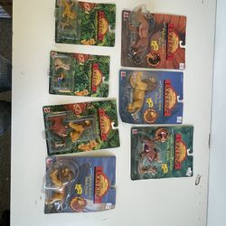 Lion King 1990s Lot Of 7 Toys 