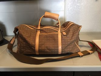 chanel travel bag vintage leather