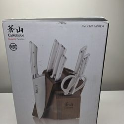 Cangshan Rainier Series 8-Piece Knife Block Set