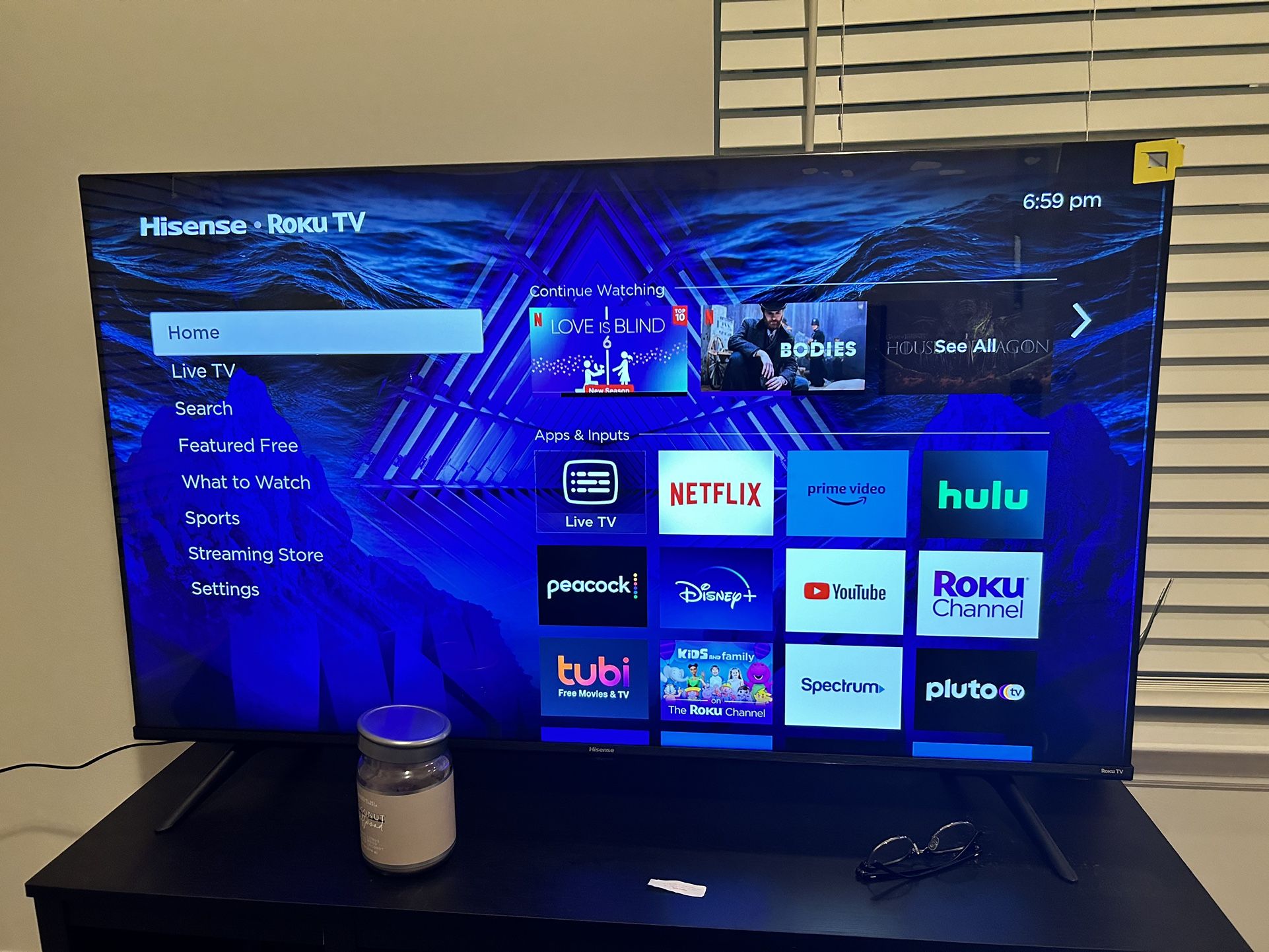 Hisense 55” TV