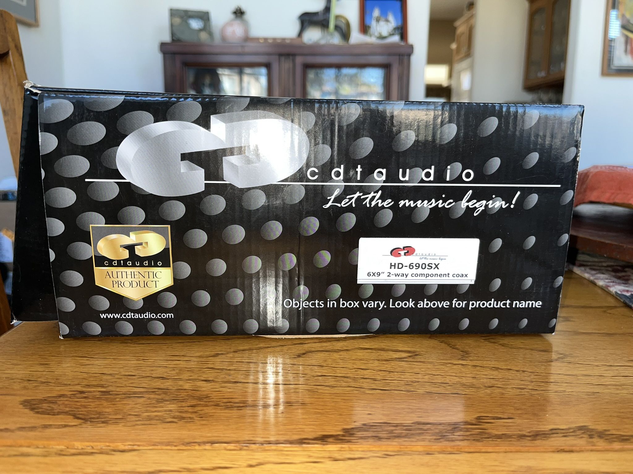 CDT Audio 6x9 Speakers Coaxial Component HD-690SX