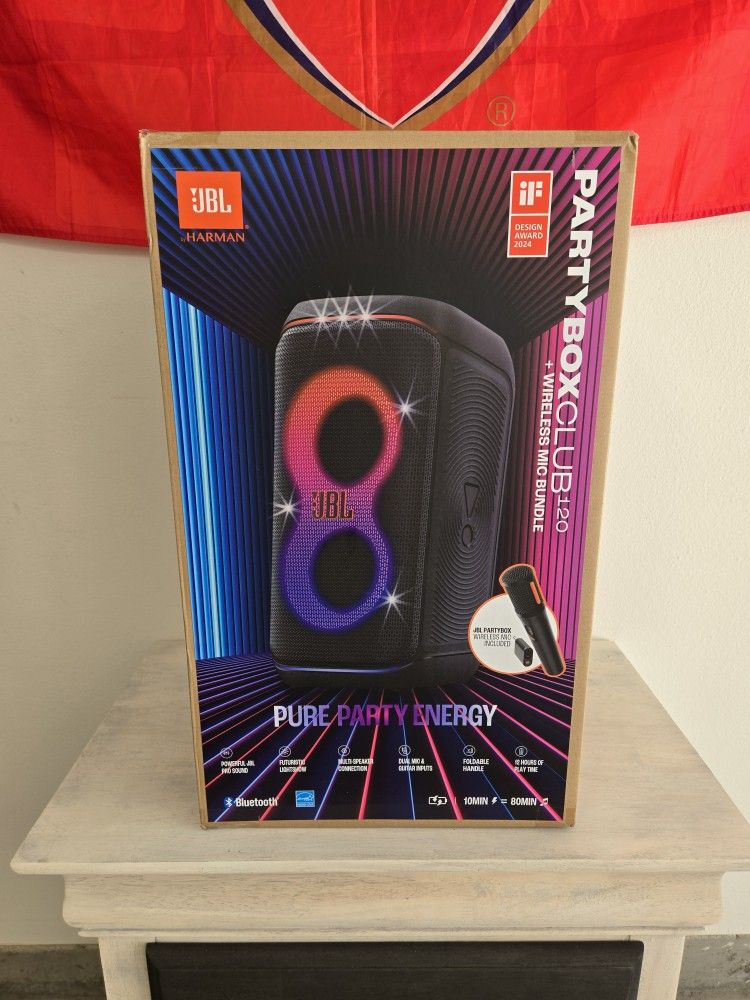 JBL Partybox Club 120 Portable Speaker