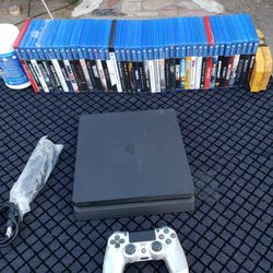 All Black Sony Playstation 4 PS4 2018 Slim 1000GB with 1 Call of duty Edition controller $150!  $20! Per Game or 8 For $100!  Im willing to Trade PSA 