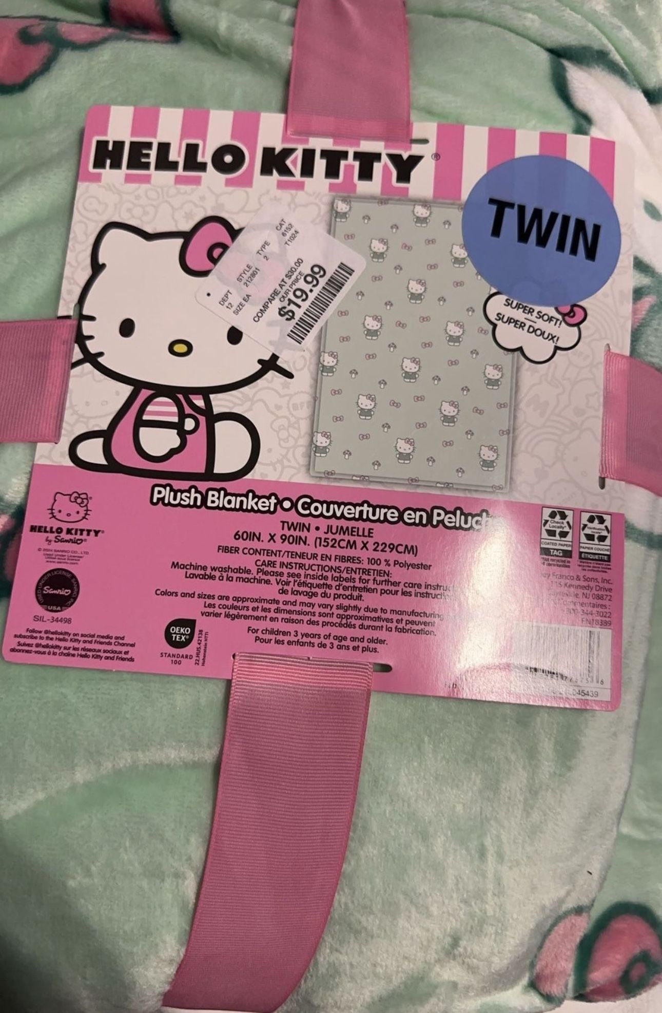 Hello Kitty Blanket 