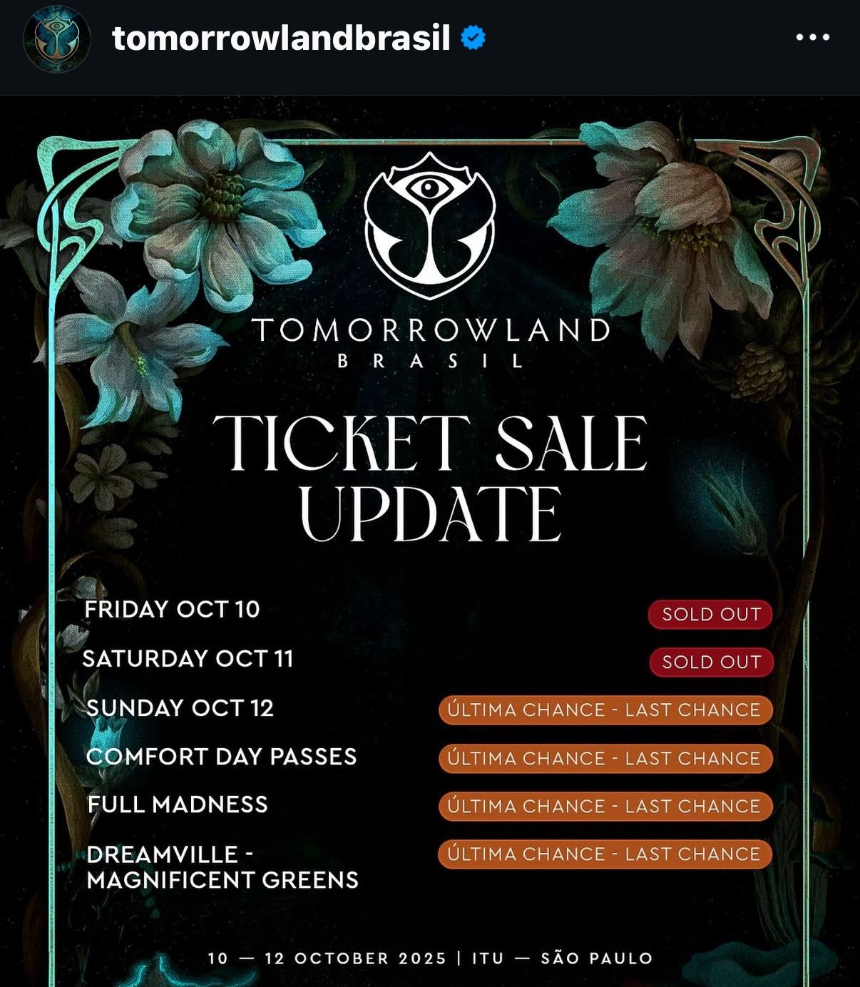 Tomorrowland Brasil 2025