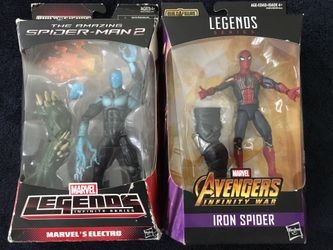 Marvel Legends Spider-Man and Electro