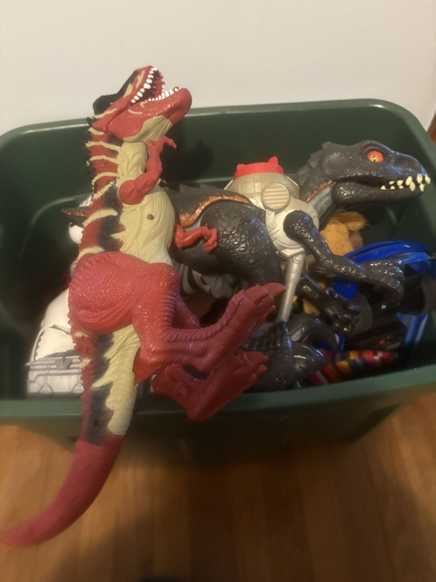 Box Of Toys For Boys. 5-t8 Years Old. Dinosaurs Cars Paw Patrol
