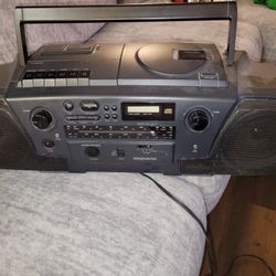 Vintage Magnovox Jambox W/ Tape/ CD Player