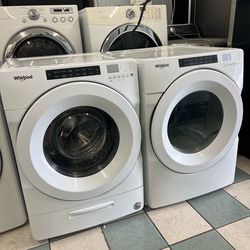 Whirlpool washer and dryer set ( delivery Available)