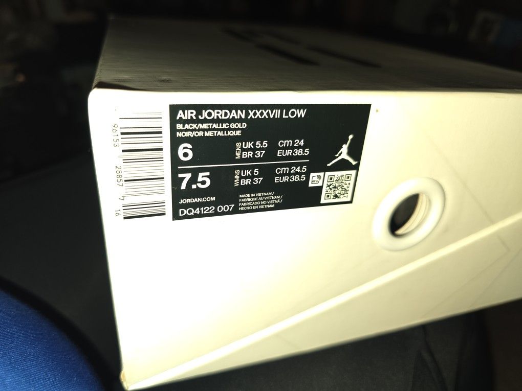 Jordan 7.5 Woman's Size