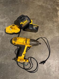 Free! DeWalt Impact Drill Gun with Charger and 2 Batteries