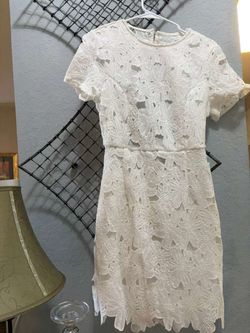 new White dress size s