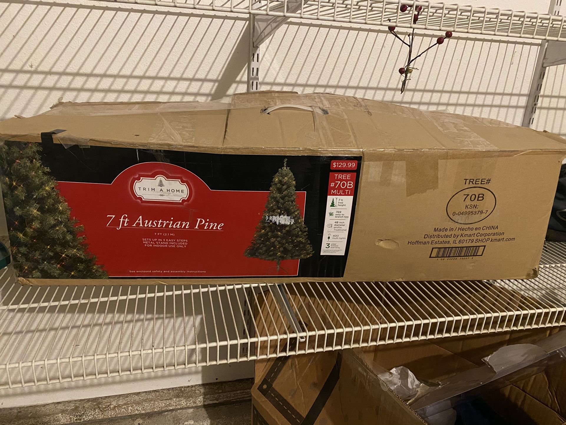 Artifical Christmas Tree