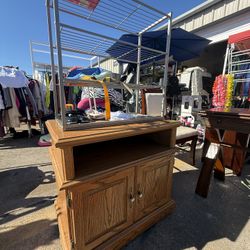 TV Stand Solid Wood !! $25