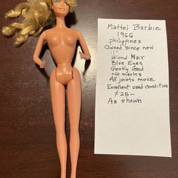 1966 Barbie-EC—$25