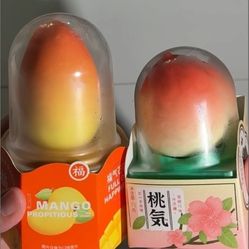 Viral Mango 🥭,  Peach 🍑,  Grape 🍇  Ice Cream 
