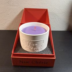 Nue Chérie Lavender Candle With Box 