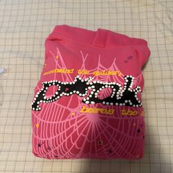 Pink Spider Hoodie