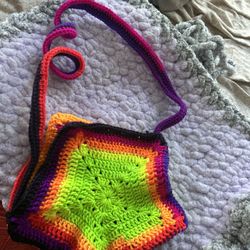Crochet Star Bag 
