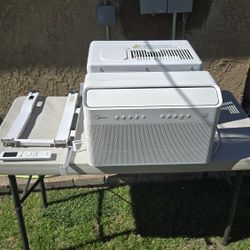 Midea 8000 BTU & Midea 12000 BTU.