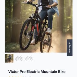 BRAND NEW - Victor Pro Electric Mountain Bike