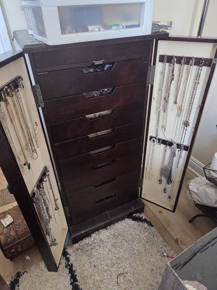 Antique Jewelry Organizer  Jewelry
