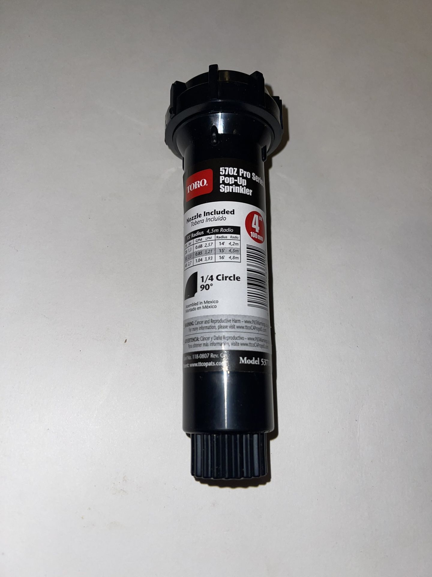 Toro 570Z Pro Series Pop-up Sprinkler
