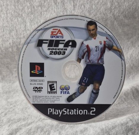 FIFA Soccer 2003 Playstation 2 (EA Sports, 2002) Game Disc Only