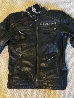 HARLEY-DAVIDSON Harley-Davidson® Men's Annex Distressed Goatskin Leather Jacket