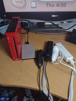 Modded Wii (Red Version) (1TB)