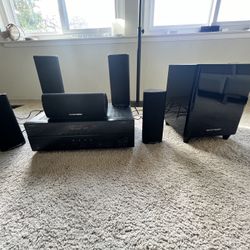 Harman kardon 5.1 Sound System With Yamaha Receiver