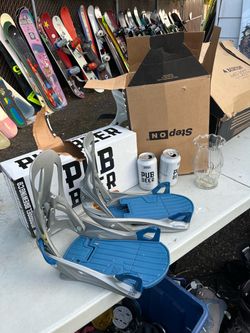 Step on large Burton bindings