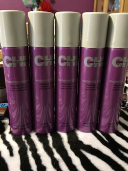 Beauty salon products.