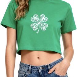 St Patricks Day Crop Top （medium）