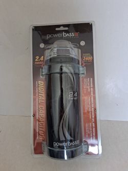 PowerBass 2.4 Farad Digital Car Capacitor