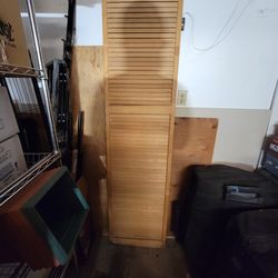 3 functional wooden doors