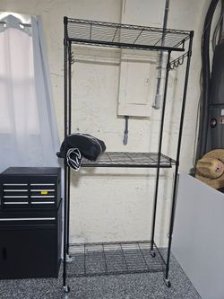 Clothes Rack with Cover